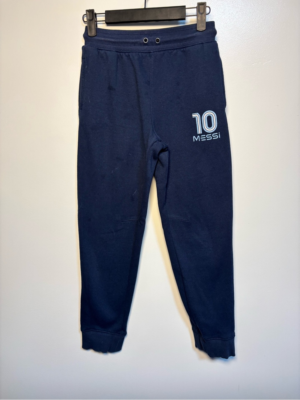 Kids Navy '10 Messi' Joggers - Soccer Graphic Sweatpants
